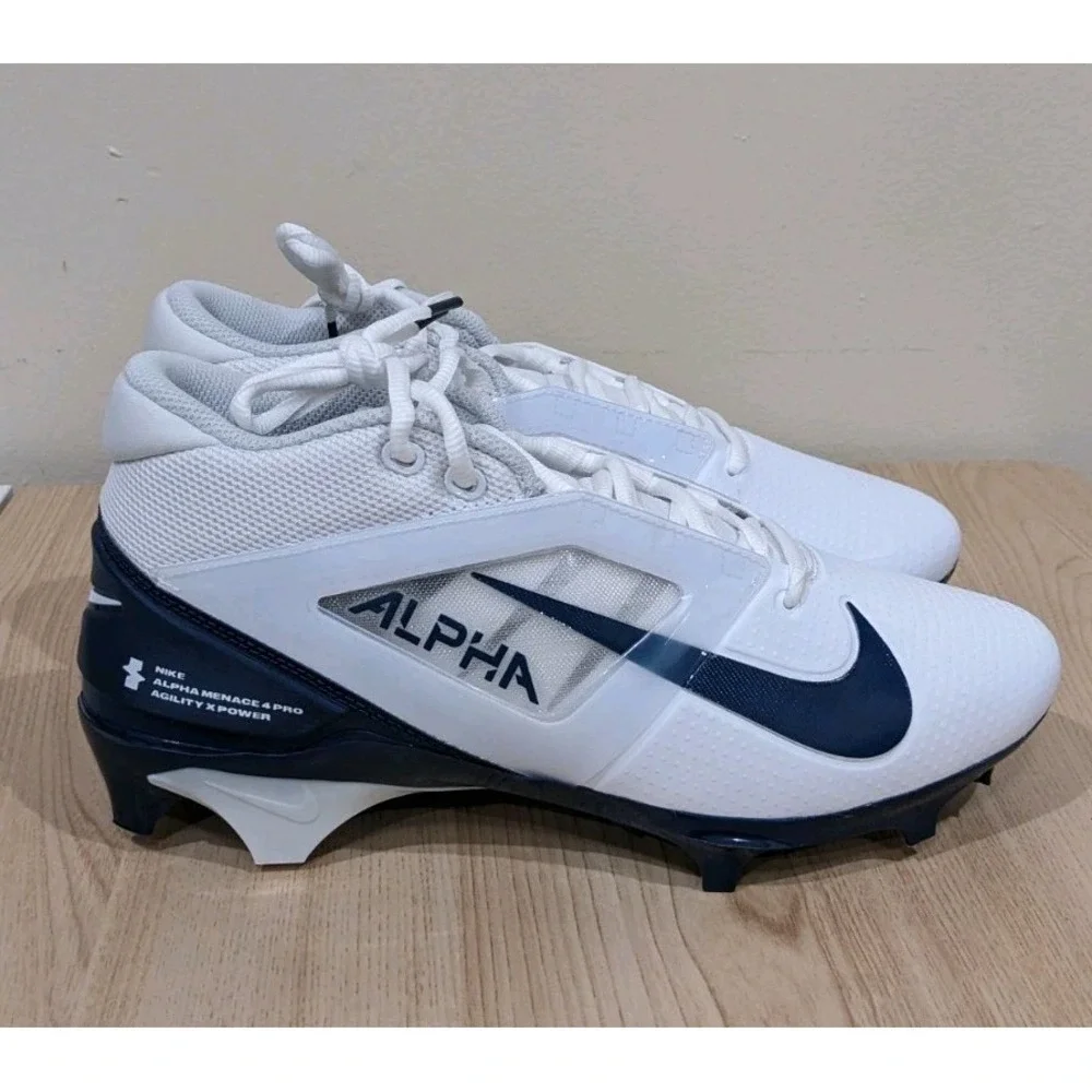 Nike | Shoes | Mens Size 85 Nike Alpha Menace 4 Pro White  display picture 2